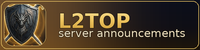 L2TOP — Lineage 2 server announcements